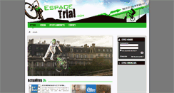 Desktop Screenshot of espacetrial.com