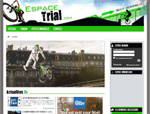 Tablet Screenshot of espacetrial.com